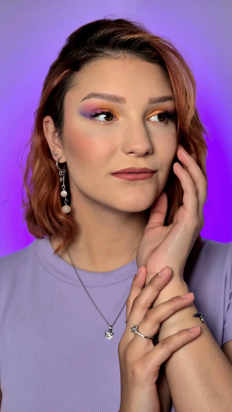 Makijaż kolorowy - artystyczny i kreatywny makijaż